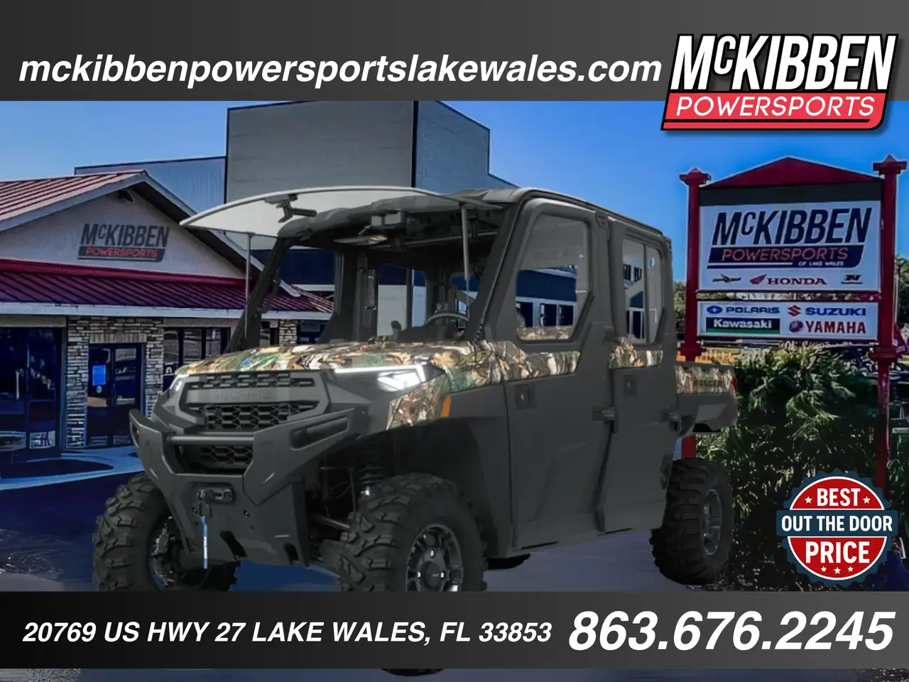 2026 Polaris® Ranger Crew Xp 1000 Northstar Edition Premium Camo - Photo 3