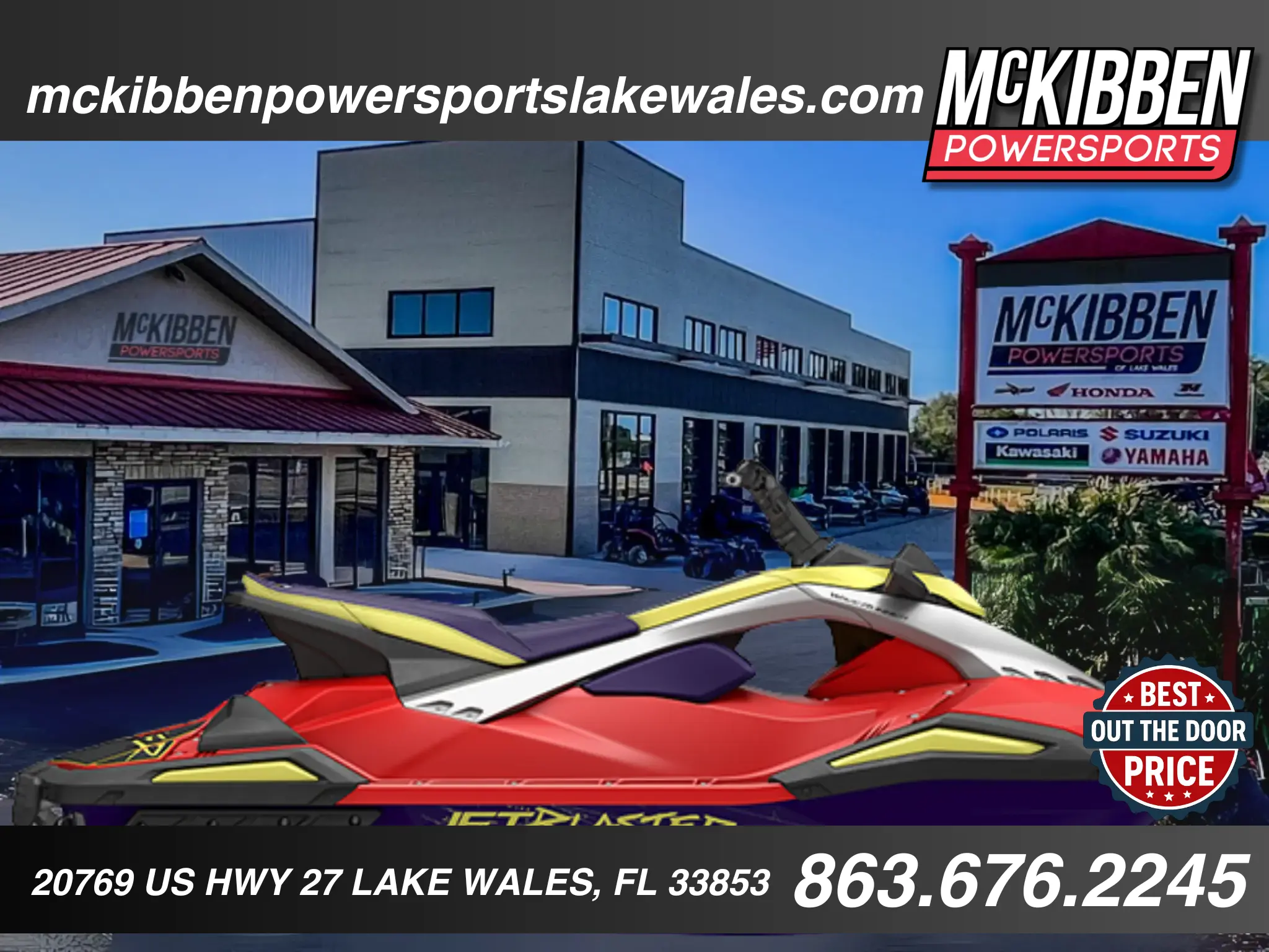 2026 Yamaha WaveRunners Jetblaster Pro 3-Up