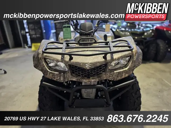 2025 Suzuki Kingquad 400asi Camo