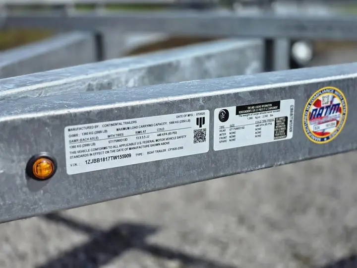 2026 Continental Trailers Single Axle Pontoon Trailer - Photo 10