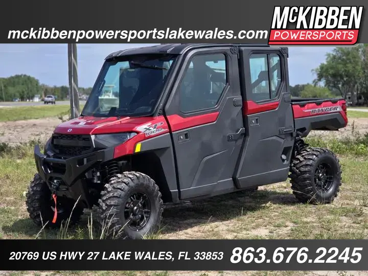 2025 Polaris® Ranger Crew Xp 1000 Northstar Edition Premium with fixed windshield
