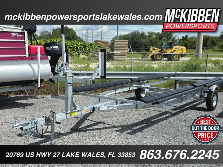 2026 Continental Trailers Single Axle Pontoon Trailer