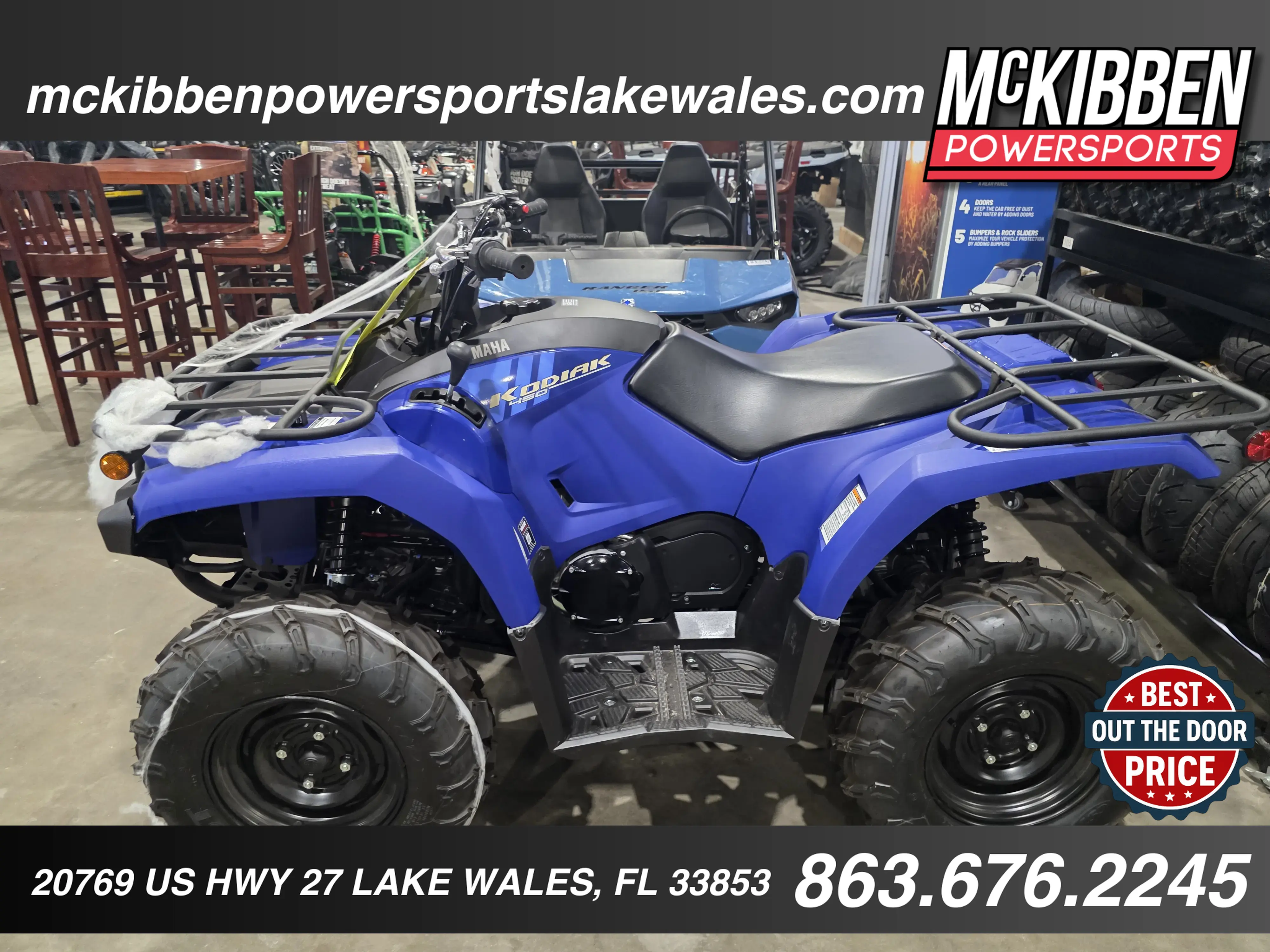 2025 Yamaha Kodiak 450