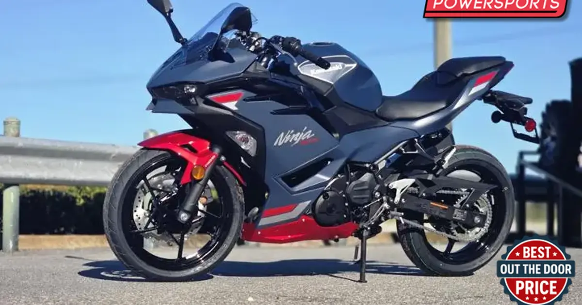 New 2026 Kawasaki Ninja 500 Abs For Sale Now in Auburndale, Florida!