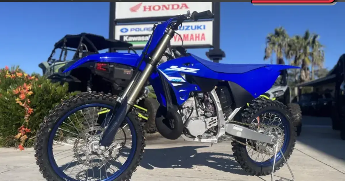 New 2025 Yamaha Yz250 Team Yamaha Blue For Sale Now!