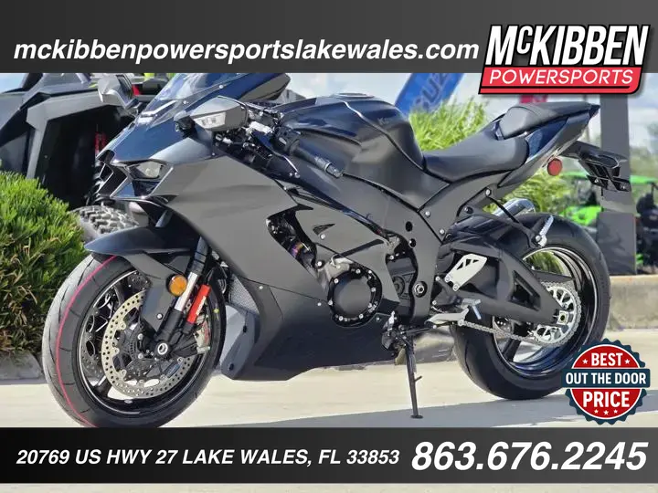 New 2025 Kawasaki Ninja Zx-10r For Sale Now in Kissimmee, Florida!