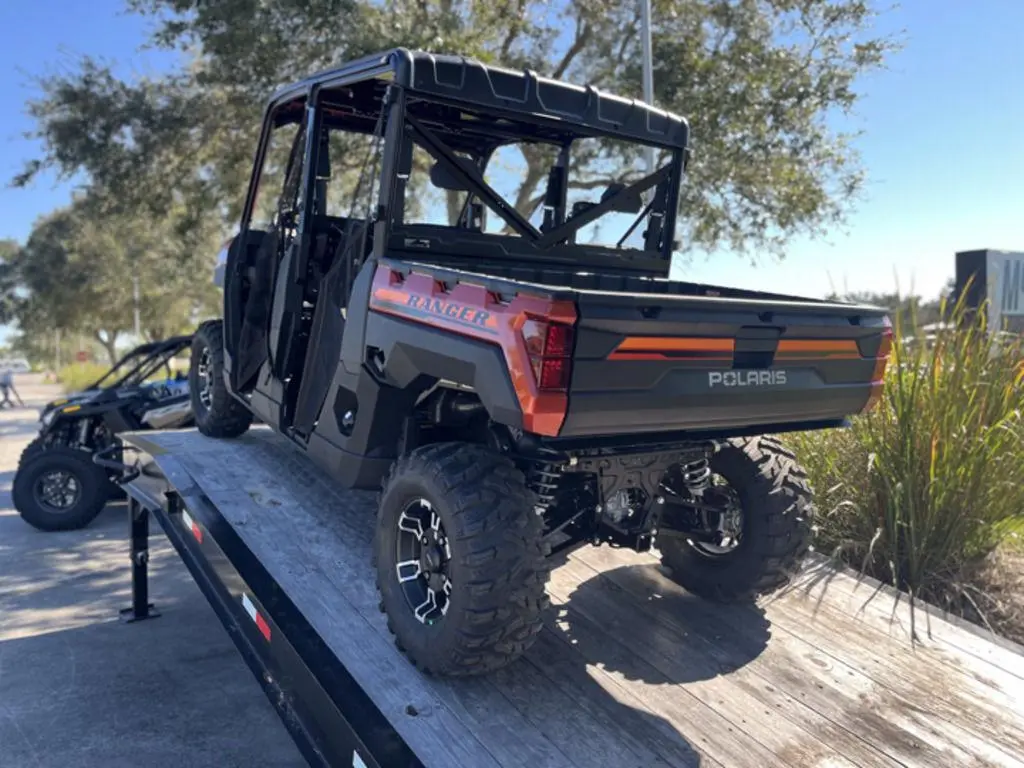 2025 Polaris® Ranger Crew XP 1000 Premium Orange Rust - Photo 7