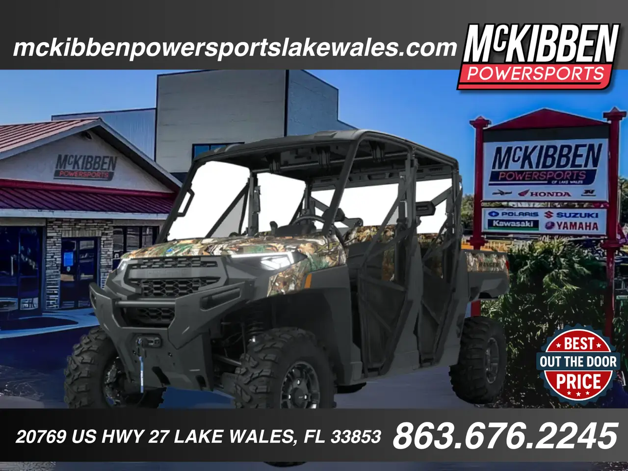 2026 Polaris® Ranger Crew Xp 1000 Premium Polaris Pursuit Camo - Photo 3