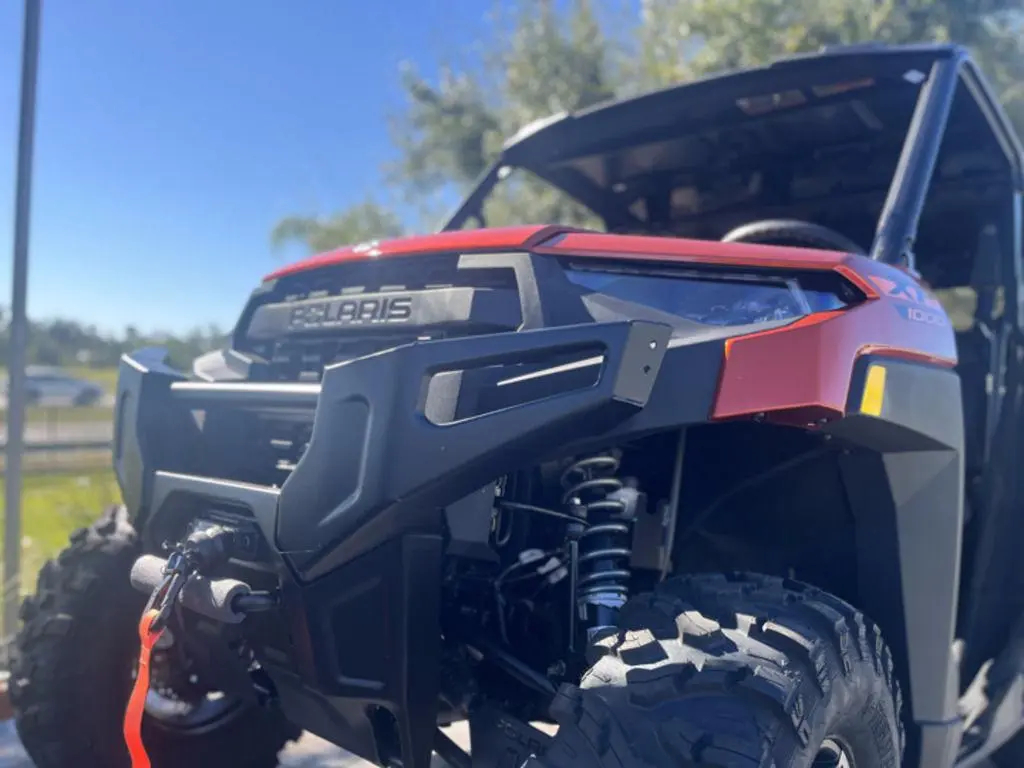 2025 Polaris® Ranger Crew XP 1000 Premium Orange Rust - Photo 4