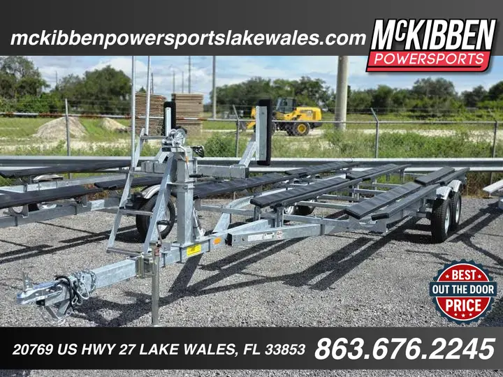 2026 Continental Trailers 20-22 Ft Tri-Toon Trailer