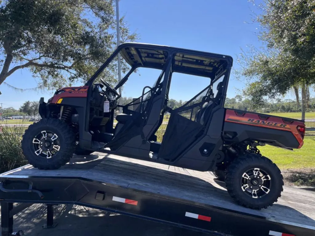 2025 Polaris® Ranger Crew XP 1000 Premium Orange Rust - Photo 6