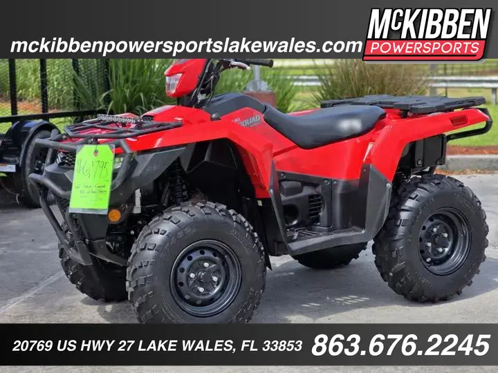 2022 Suzuki KingQuad 500AXi Power Steering